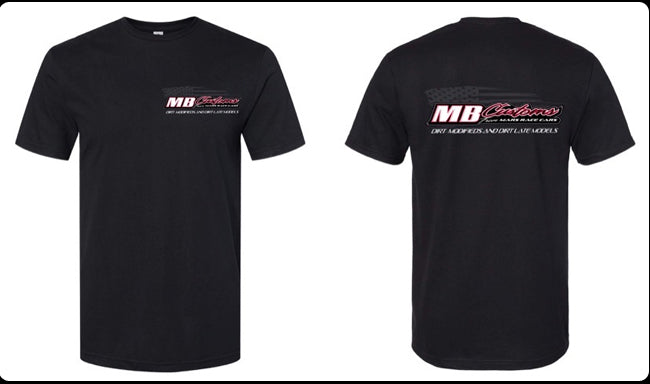 T2101B - Black MB Customs America Short Sleeve Tee