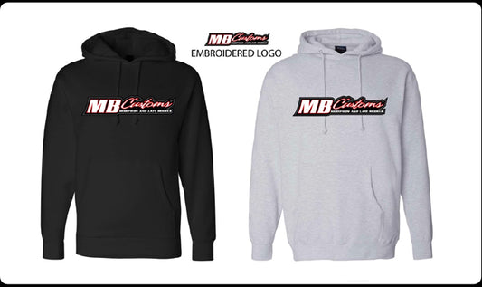 HS2201 - MB Customs Embroidered 10oz. Hooded Sweatshirt