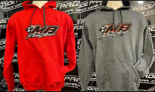 HS2301 - MB Race Cars Embroidered Hooded Sweatshirt
